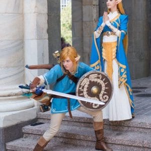 Zelda breath of the Wild Link Cosplay