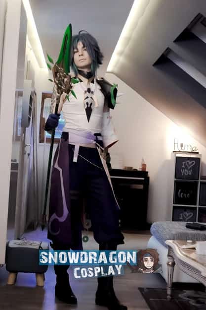 SnowDragon: Genshin Impact Xiao Cosplay