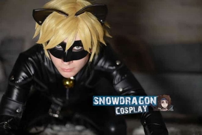 SnowDragon: Wundersamer Marienkäfer Chat Noir Cosplay
