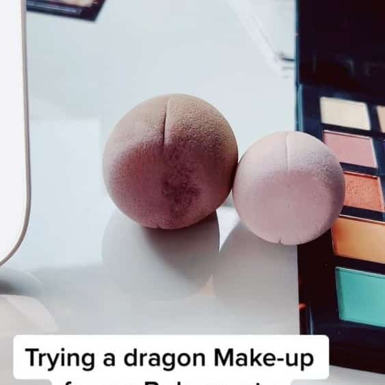 Noob tries to do dragon makeup