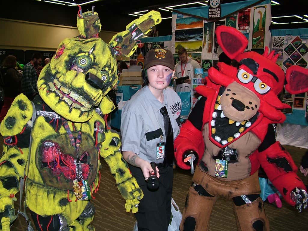 five nights at freddys costumes
